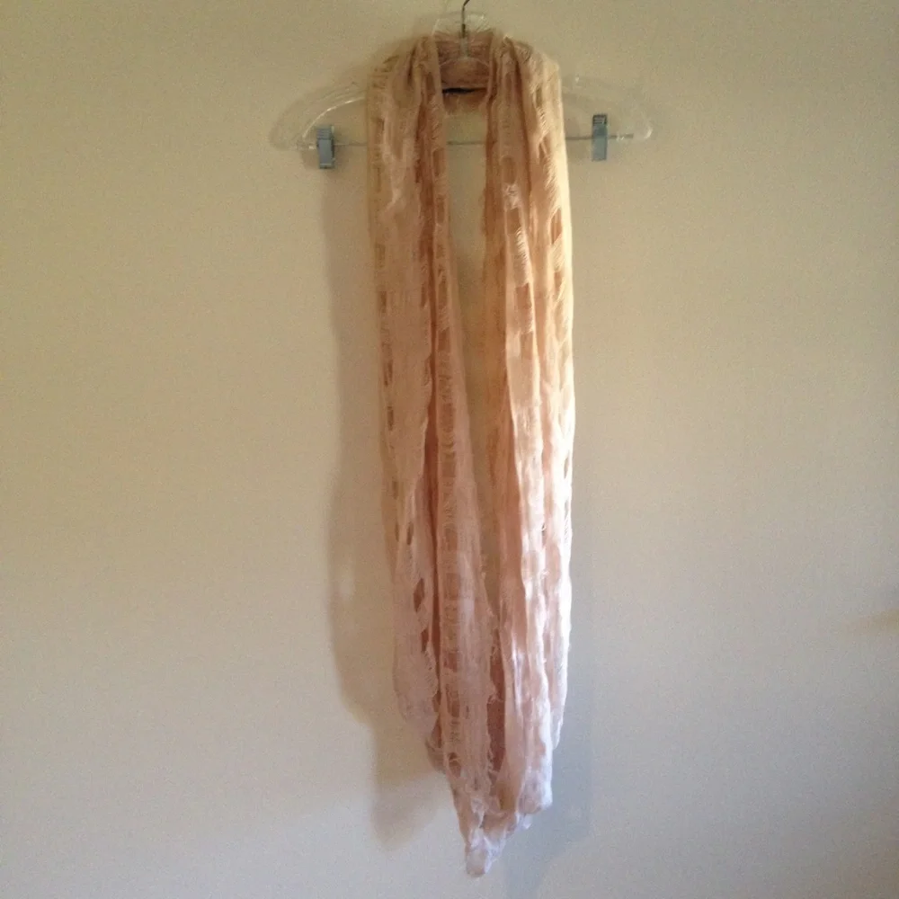 Urban Outfitters Deena & Ozzy Tan Circle Scarf